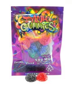 Dank Gummies Berries 500mg THC 1