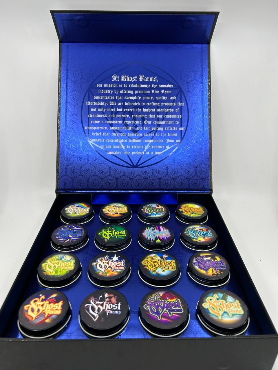 IMG 43115717F708 1 1 GHOST FARMS LIVE RESIN JARS – 1OZ - Image 2