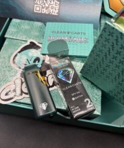 CLEAN CARTS 2G DISPOSABLE TIFFANY BLUE EDITION – LIQUID DIAMONDS + LIVE RESIN