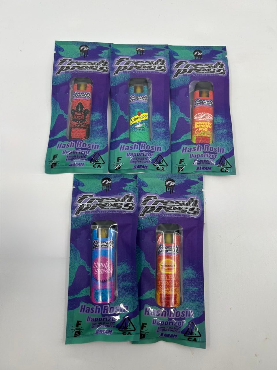 image 167 1 Fresh Press Hash Rosin Disposable 0.5G - Image 2