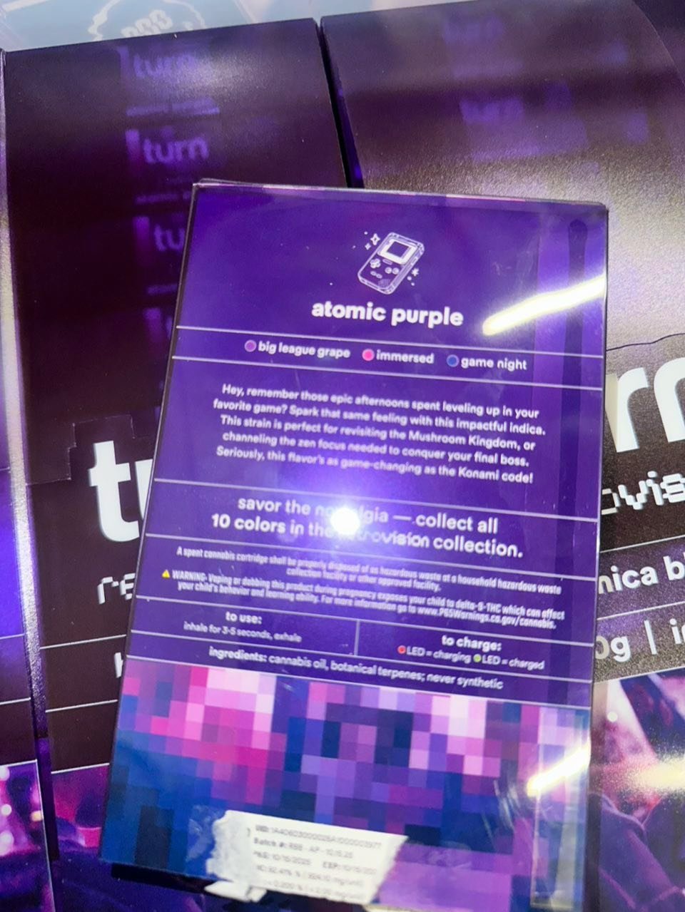 image 2229 1 TURN RETROVISION 2G DISPOSABLE – BOTANICA BLENDS - Image 2