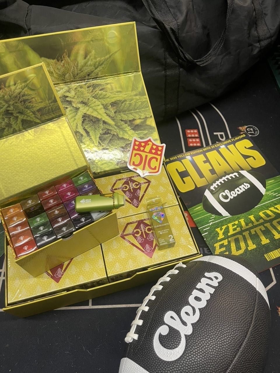 image 2355 1 CLEAN CARTS 2G DISPOSABLE YELLOW EDITION – LIQUID DIAMONDS + LIVE RESIN - Image 3