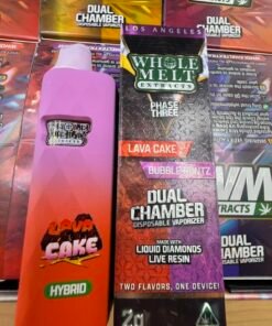 WHOLE MELT DUAL CHAMBER PHASE THREE DISPOSABLE 2G – LIQUID DIAMONDS LIVE RESIN